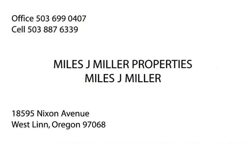 Miles J Miller Properties